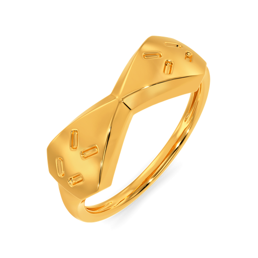 Rhom Guts Gold Rings