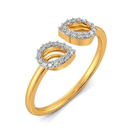 Femme Petale Diamond Rings