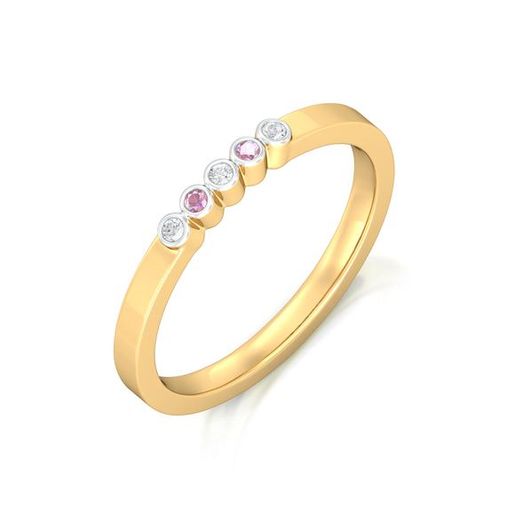 Ring of shimmer Diamond Rings