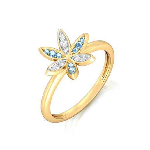 Flower Rush Diamond Rings