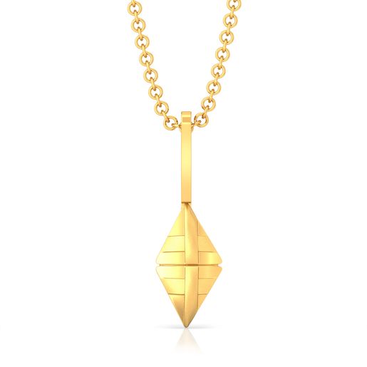 Triangle Trippin' Gold Pendants