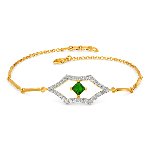 Green At Heart Diamond Bracelets