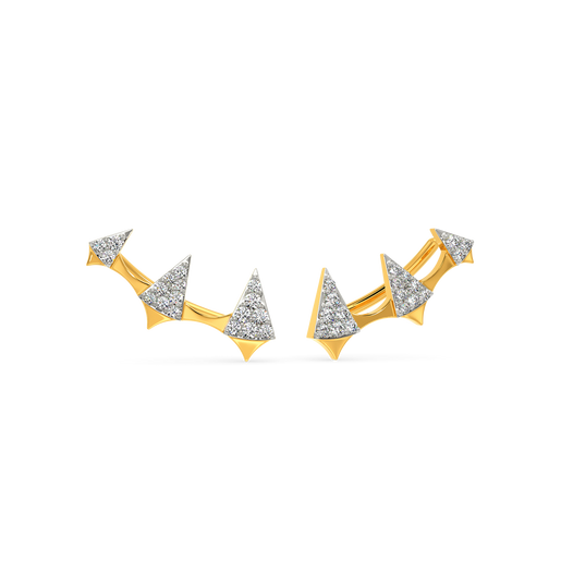 Gothic Enigma Diamond Earrings