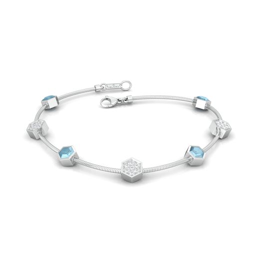 Belle in Blue Diamond Bracelets