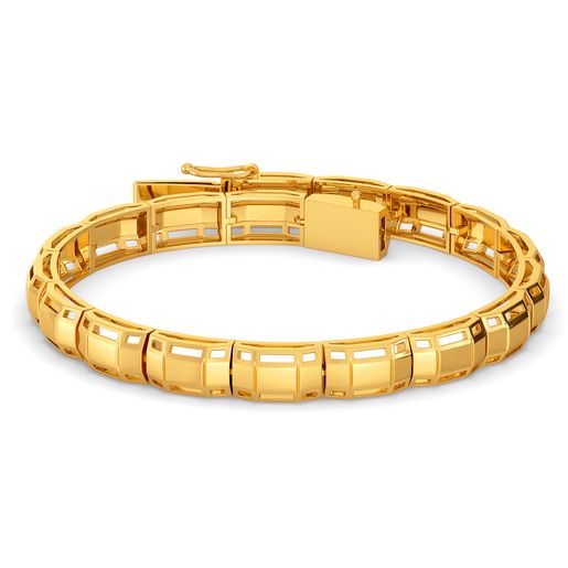 Season of Square Gold Bracelets