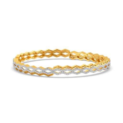 Tessellate Tales Diamond Bangles