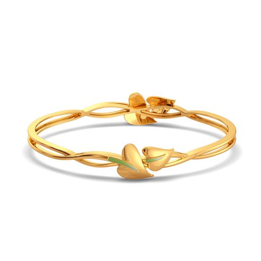 Leaf Lance Gold Bangles