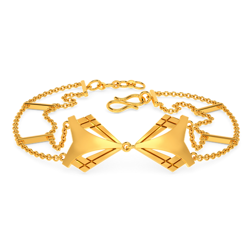 School Nostalgia Gold Bracelets