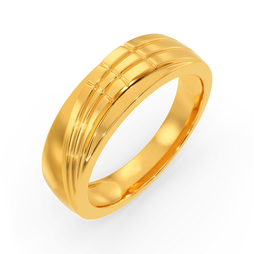 Old School Gold Rings