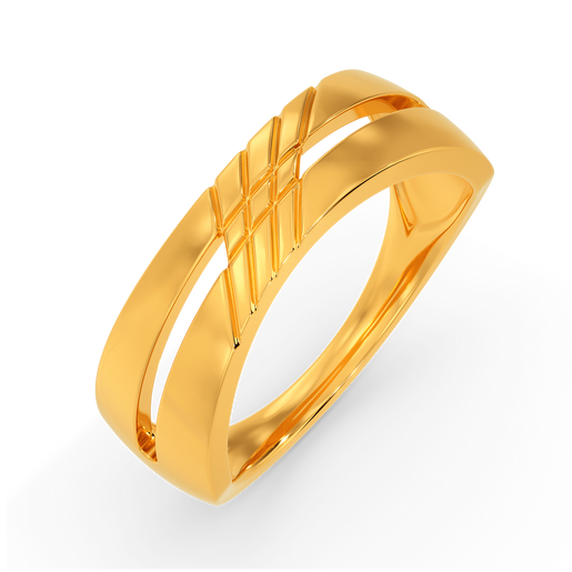 School Spirit Gold Rings
