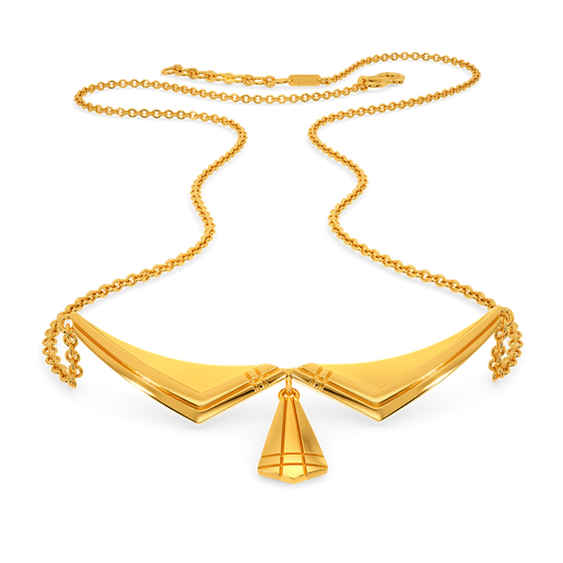 School Spirit Gold Necklaces