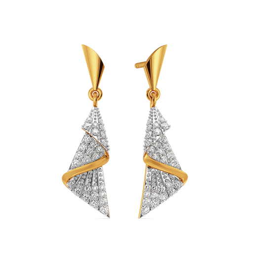 Goddess Charm Diamond Earrings