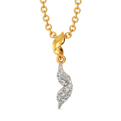Ethereal Sweep Diamond Pendants