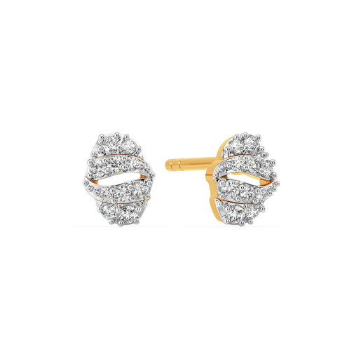 Ethereal Sweep Diamond Earrings