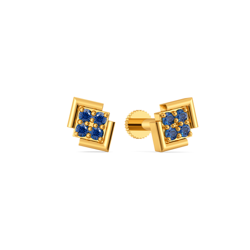 Saphire Aegies Gemstone Earrings