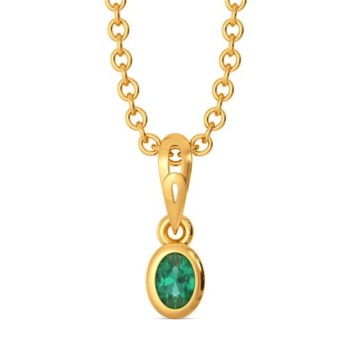Emerald Grace Gemstone Pendants