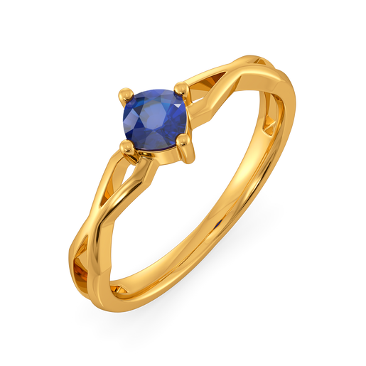 Scarlet Bloom Gemstone Rings
