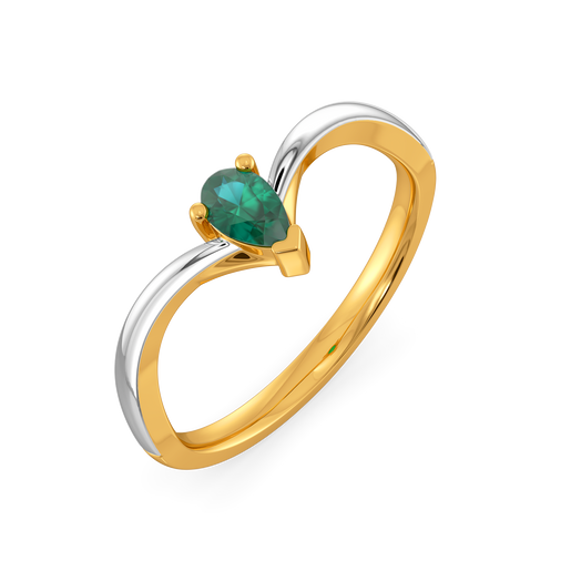Emerald Solstice Gemstone Rings