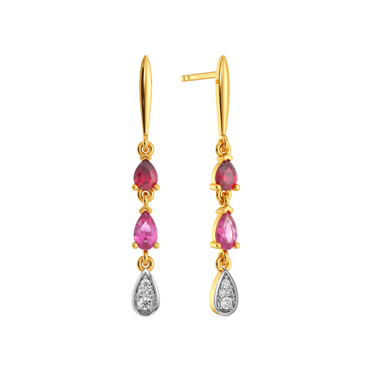 Petalight Diamond Earrings