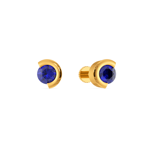 Sapphire Galaxy Gemstone Earrings