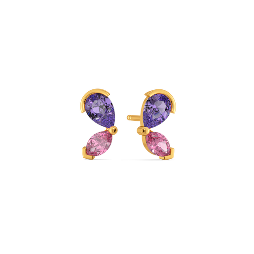 Stellar Bloom Gemstone Earrings