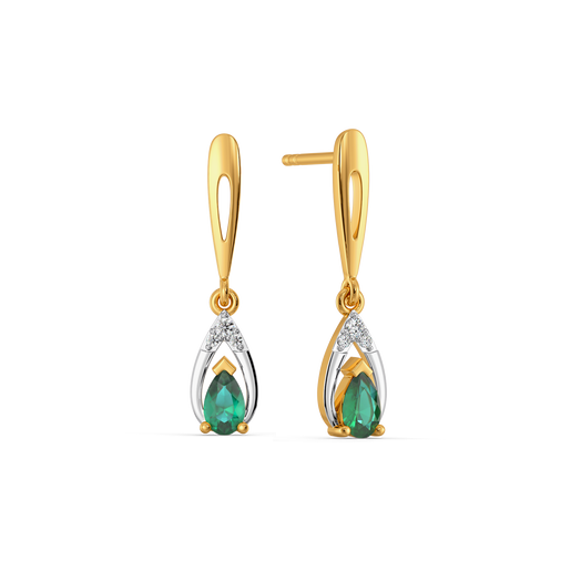 Aurora Petal Diamond Earrings