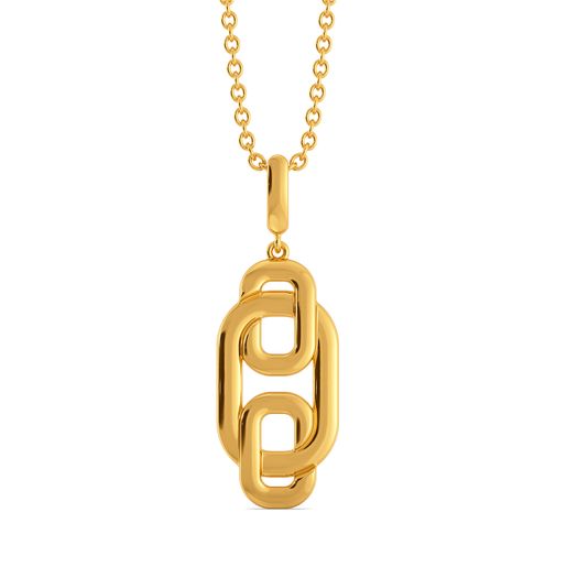 Semi Punk Funk Gold Pendants