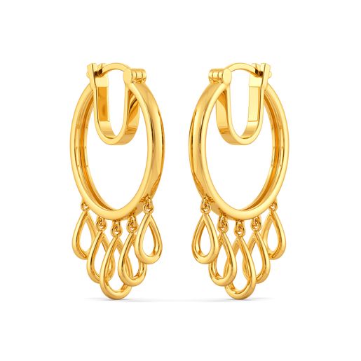 Fray Freely Gold Earrings