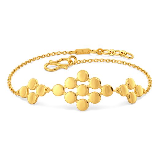 Sequin Saga Gold Bracelets