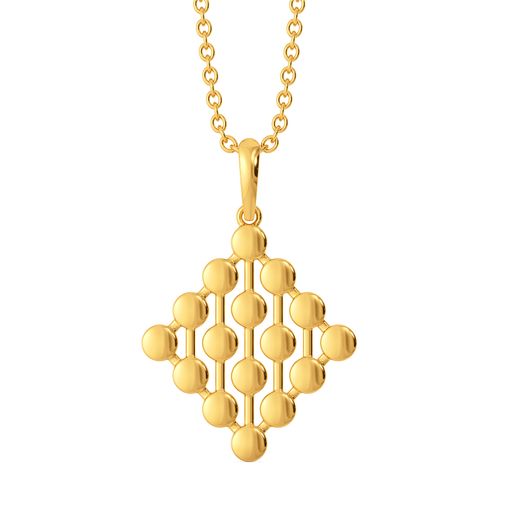 Dazzle Like Liza Gold Pendants