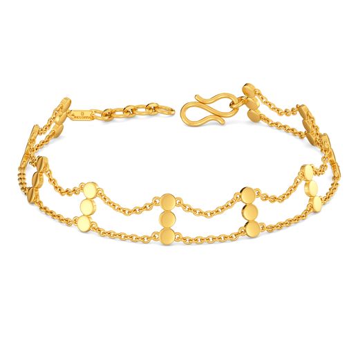 Glam Gloria Gold Bracelets