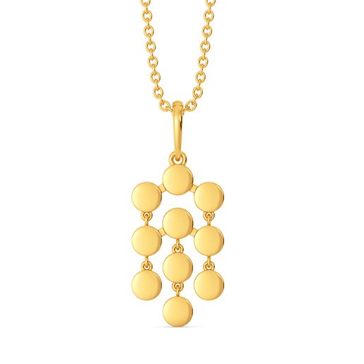 Lustre Liz Taylor Gold Pendants