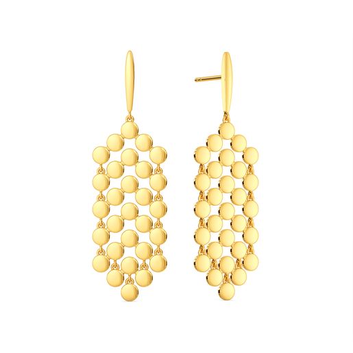 Glitter Me Gold Gold Earrings