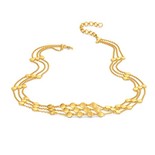 Glitter Me Gold Gold Necklaces