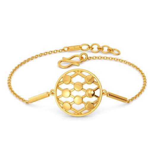 Disco Dazzle Gold Bracelets