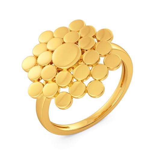 Tinsel Town Twinkle Gold Rings