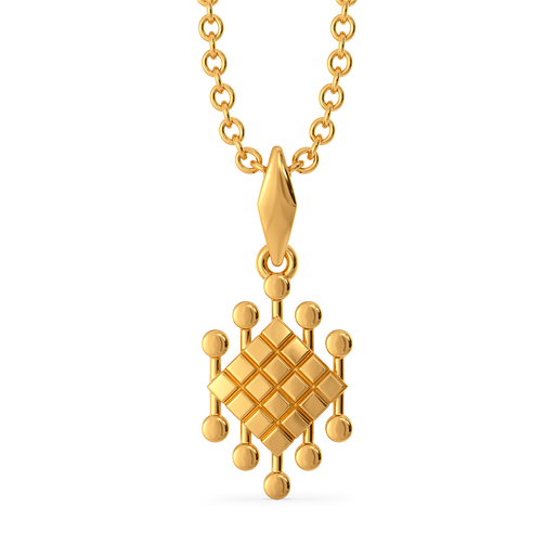 Glisten Flow Gold Pendants