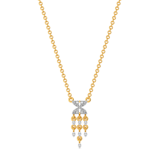 Flow Motion Diamond Necklaces