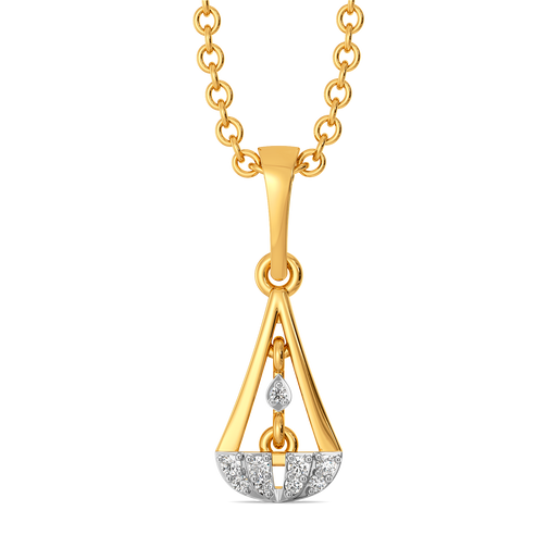 Flow Motion Diamond Pendants
