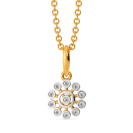 Glimmering Diamond Pendants