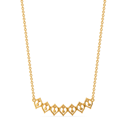 Time to Glisten Up Gold Necklaces