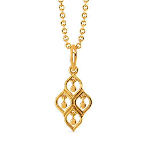 Time to Glisten Up Gold Pendants