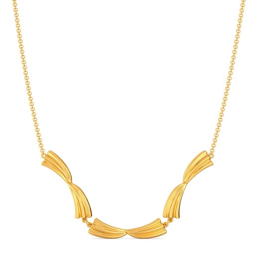 Dauntless Drapes Gold Necklaces