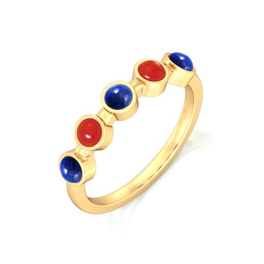 Nautical Colours Gemstone Rings