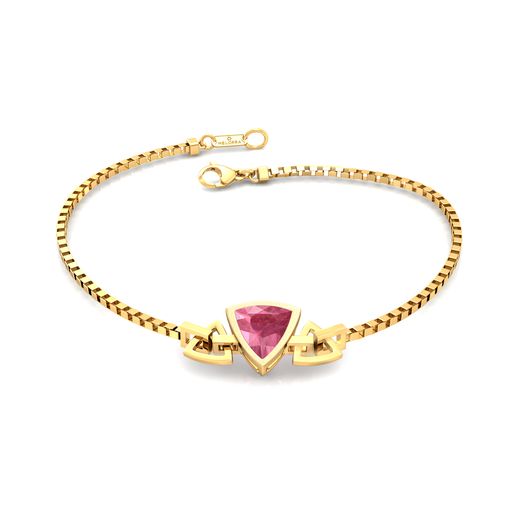 Fuchsia Rose Gemstone Bracelets