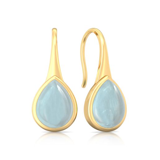 Freshwater Blue Gemstone Earrings