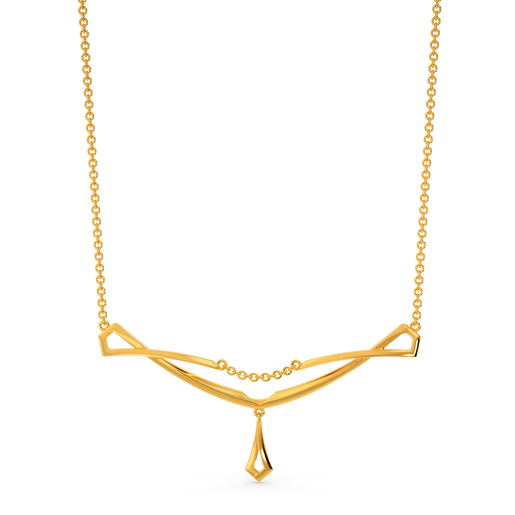Punk It Up Gold Necklaces