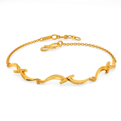 Neo Grunge Gold Bracelets