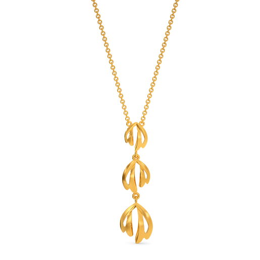 Neo Grunge Gold Necklaces