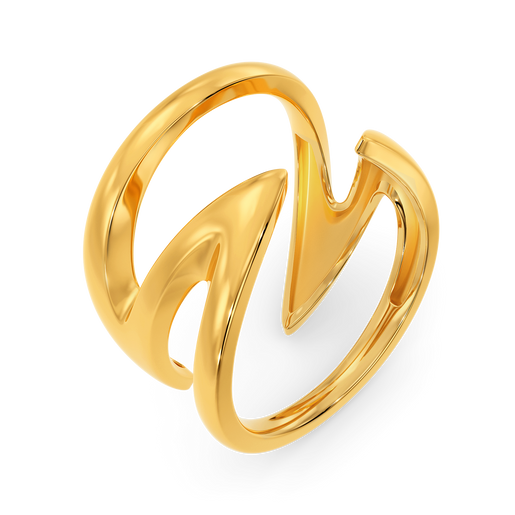 Funky Fantasy Gold Rings